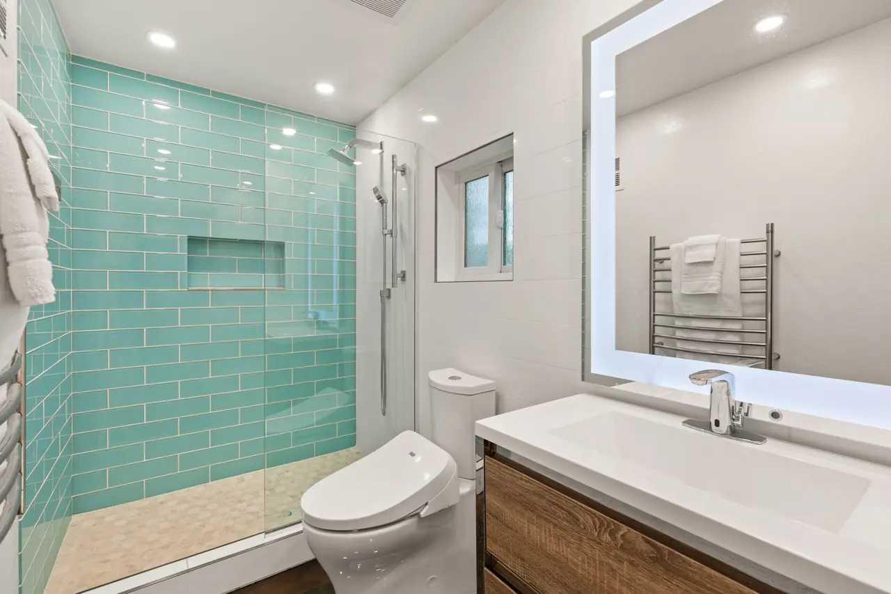 Remodeled guest bath